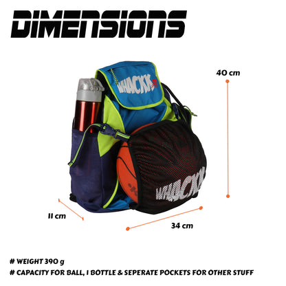Storm Soccer Volleyball Basketball kit bag 19L Blue