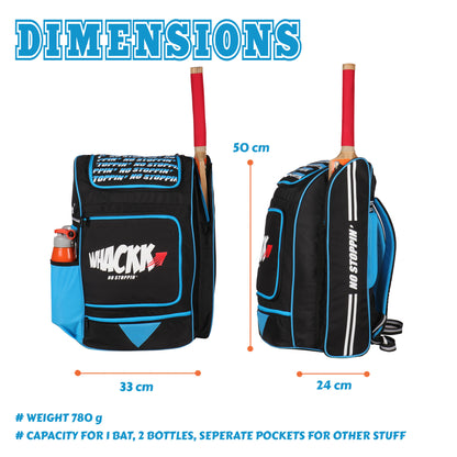 Blast Junior Cricket Bag 37L Black Blue